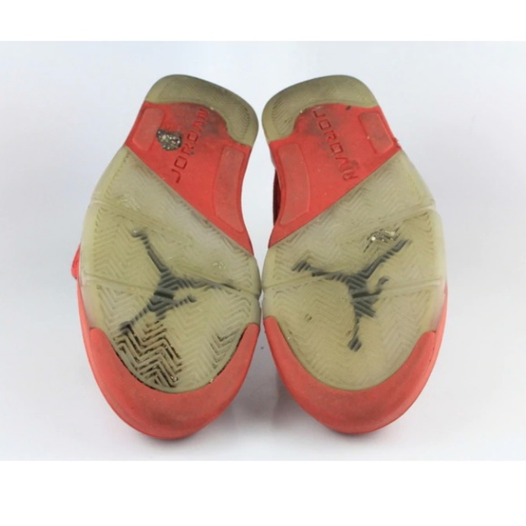 2017 JORDAN RETRO 5 RED SUEDE 8.5 (USED) - Picture 5 of 6